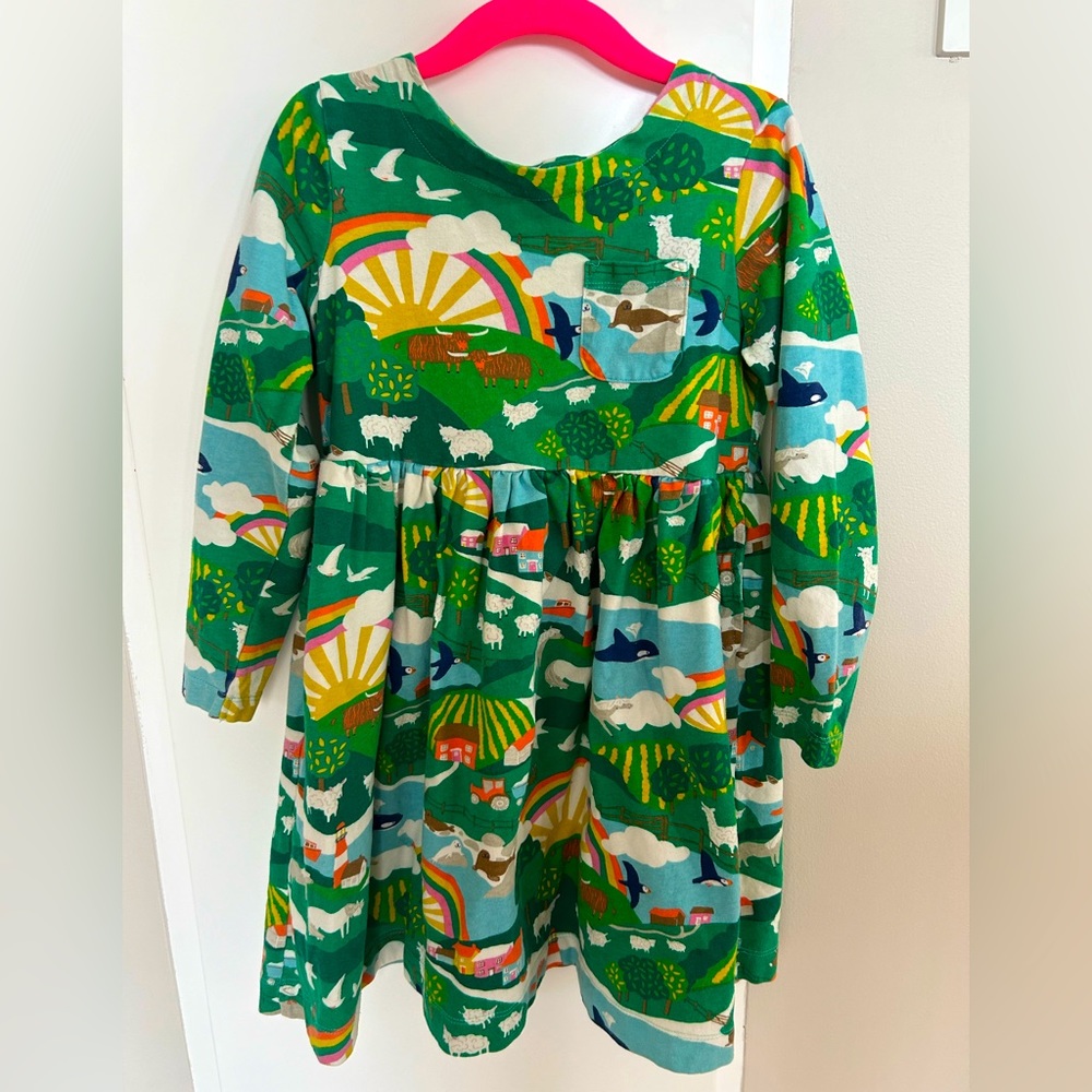 Mini Boden Fun Pattern Dress